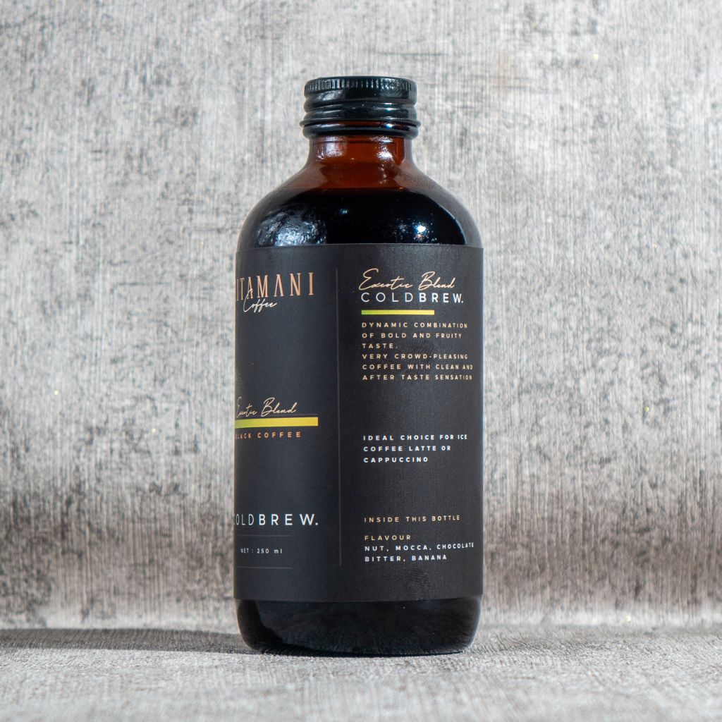 

Hitamani Exotic Blend 250 ml - ColdBrew ( Black Coffee Concentrate )