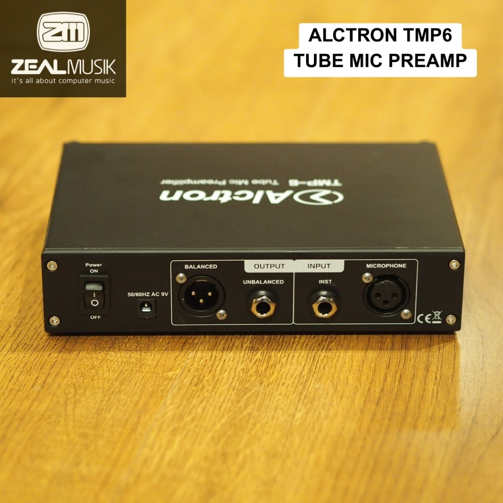 ALCTRON TMP6 Tube Microphone Preamplifier Mic Preamp TMP-6 Zeal Musik