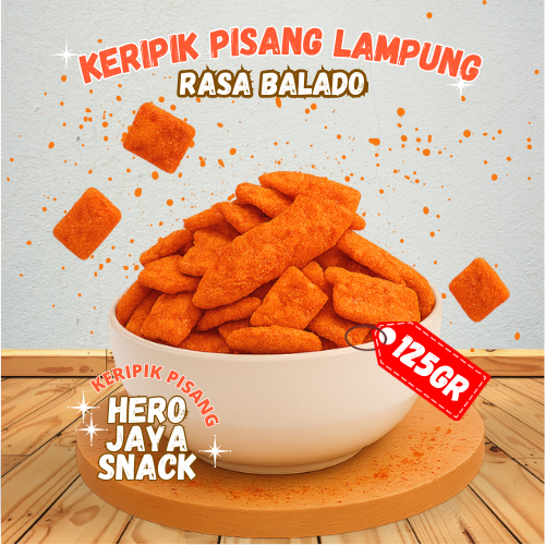 

125gr Keripik Pisang Coklat Khas Lampung / Keripik Pisang Kepok Coklat Khas Lampung