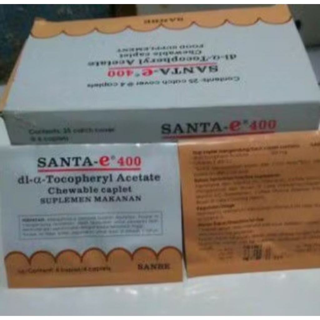 Santa-e 400mg perstrip isi 4tablet