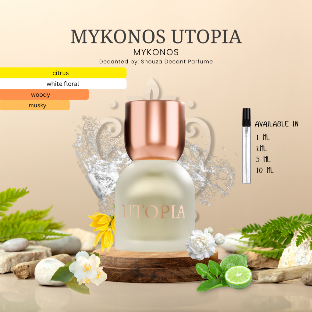 Decant MYKONOS Utopia Extrait De Parfume Share In Jar / Travel Size Parfum