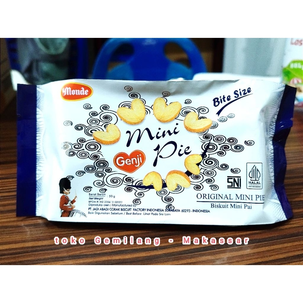 

Monde genji mini pie 50 gr