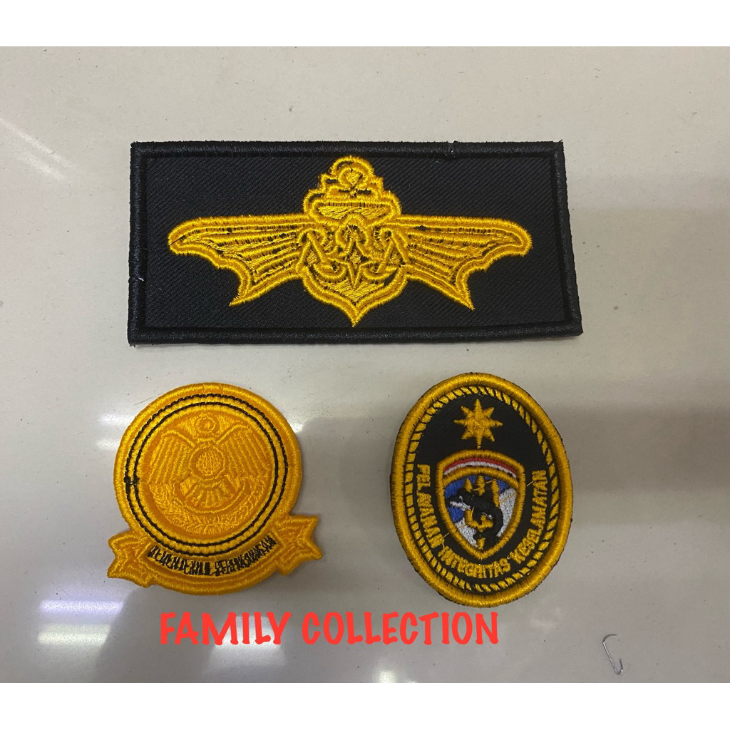 ATRIBUT COAST GUARD BORDIR TIMBUL