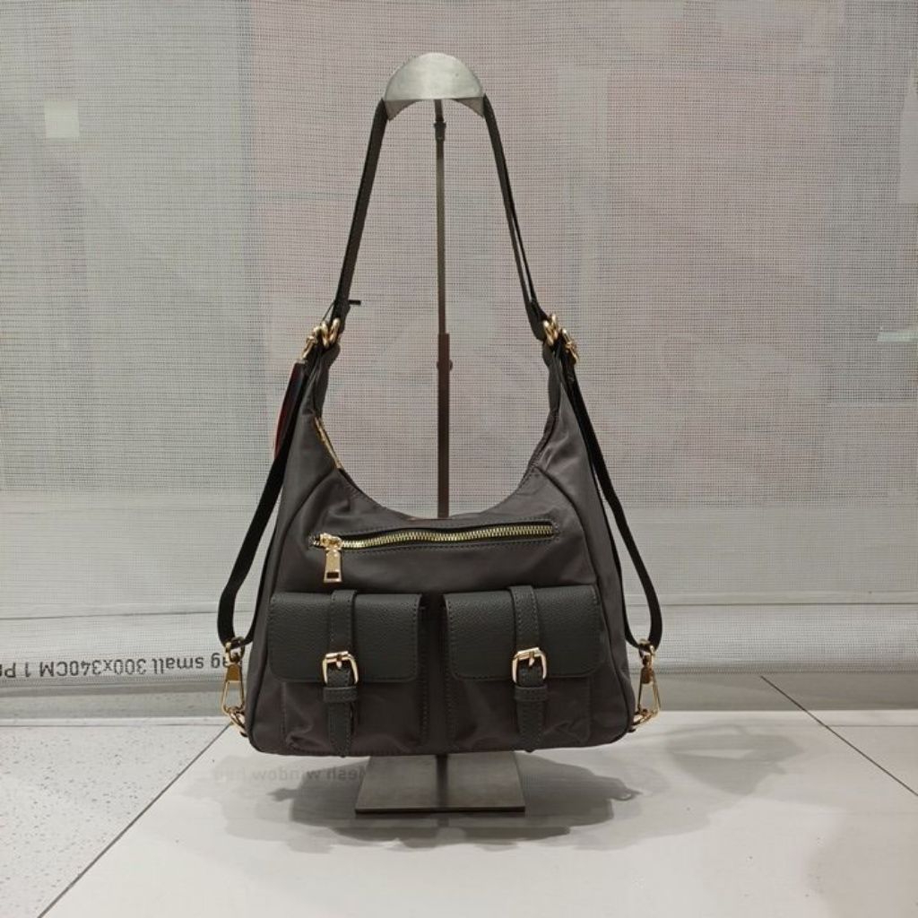 BELLEZZA CZ266 ORIGINAL DEPSTORE MALL TAS HOBO PARASUT WANITA RANSEL BACKPACK SHOULDER BAG BAHU NILO