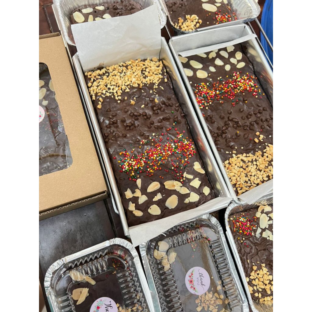 

FUDGY BROWNIES DAPUR BUNDA / BROWNIES / MOCHI LAVA CAKE / MOCHI COKLAT