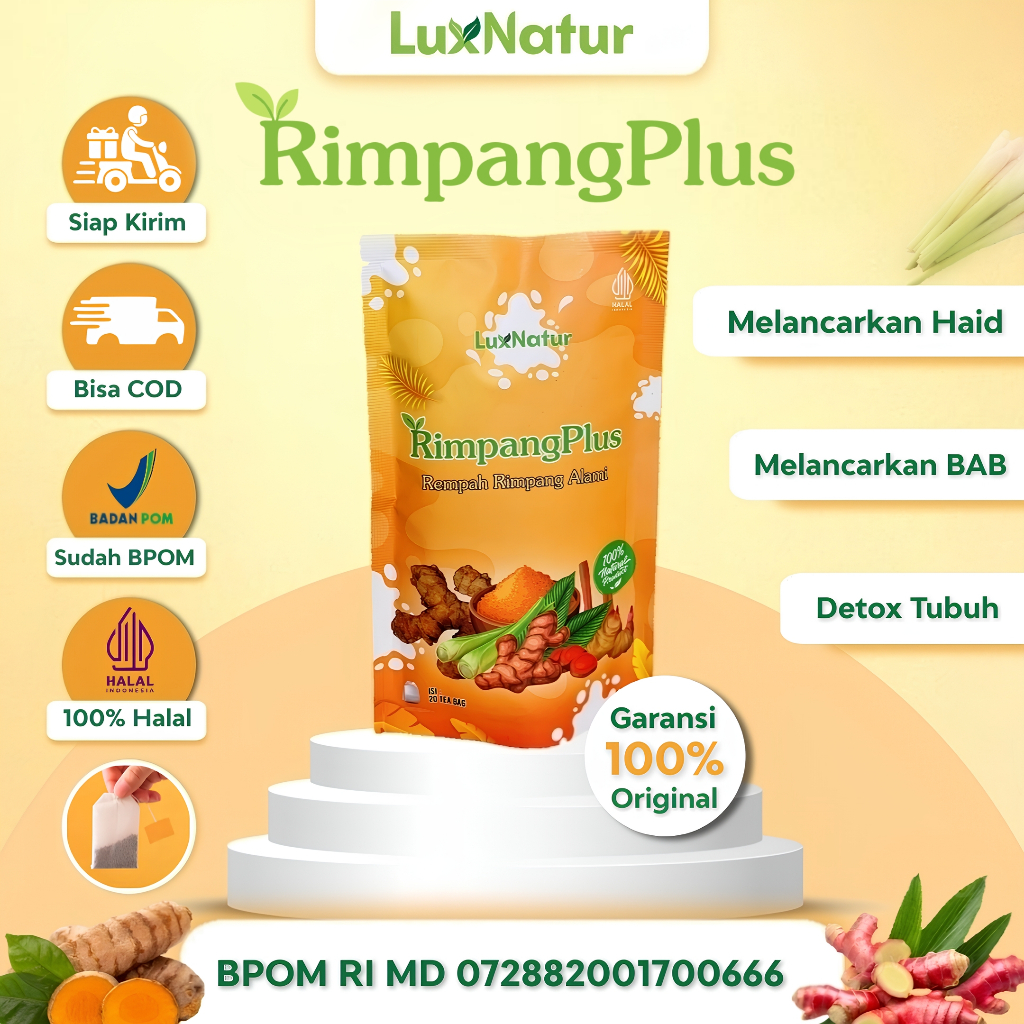 

F_daybose - Teh Rimpang JSR RIMPANG PLUS Original Detox Rahim Herbal Ramuan Cinta Dr Zaidul Akbar