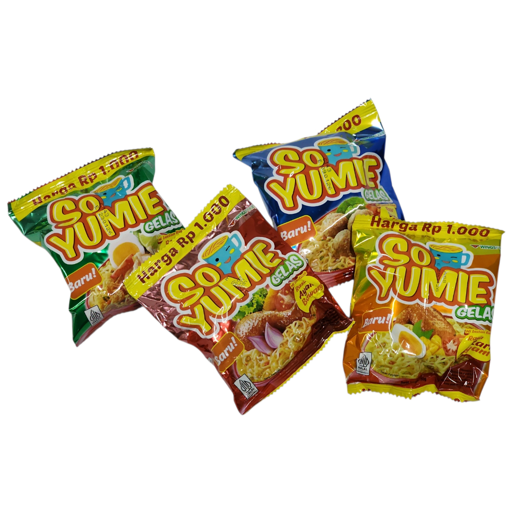 

So Yumie Mie Gelas Instant - Netto 30 gr