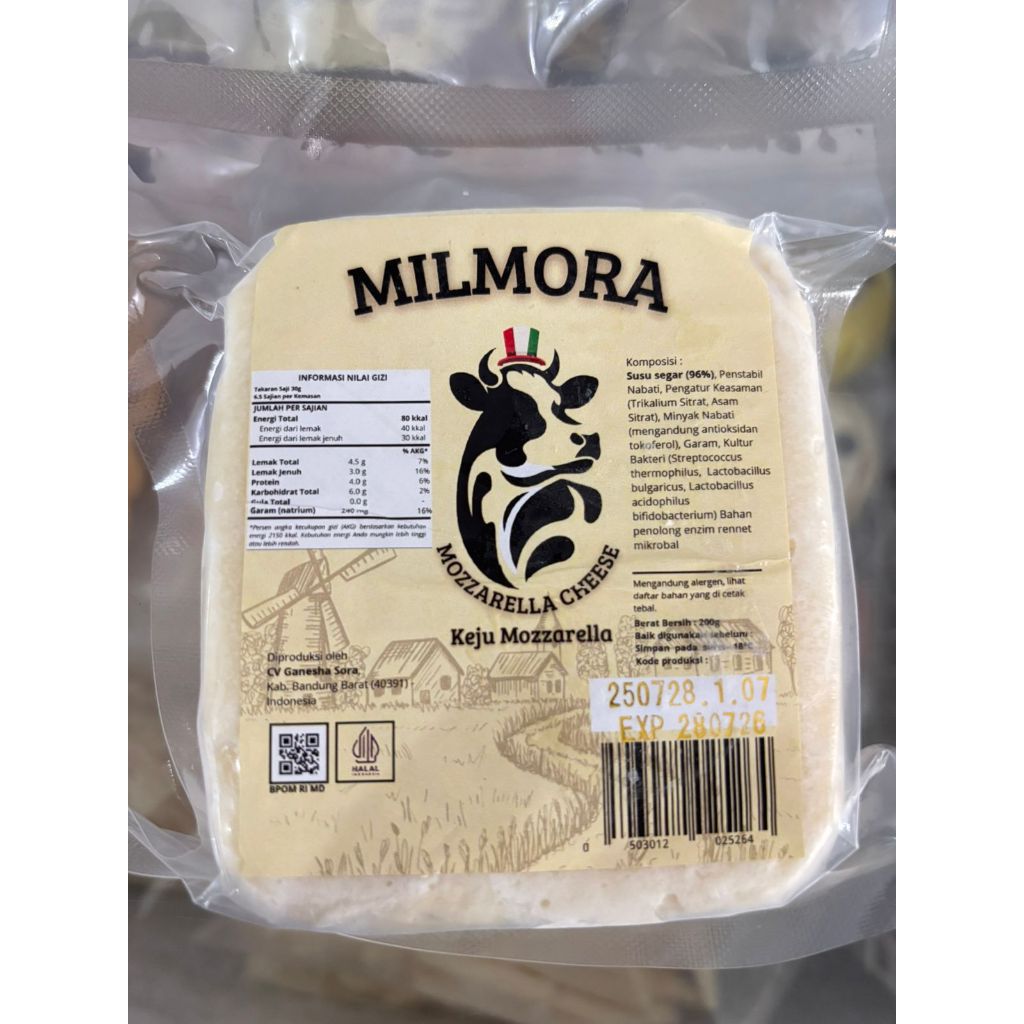 

Mozzarella Block Milmora