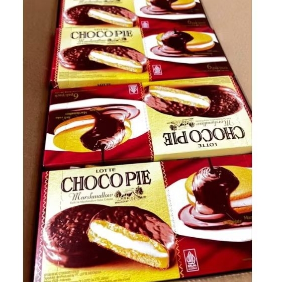 

Chocopie 1box isi 6pcs