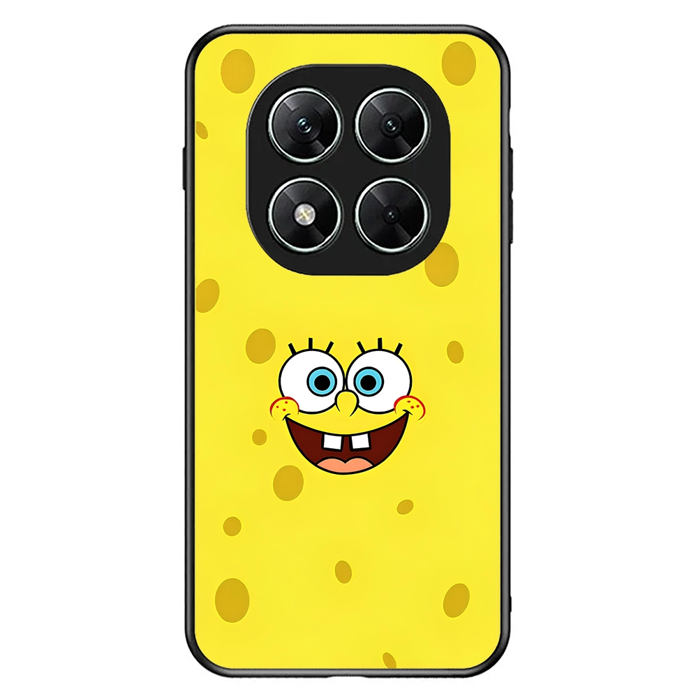 Phone Case POCO X7 X6 X5 X3 PRO GT 4G 5G TPU Rubber Softcase Spongebob Square pants