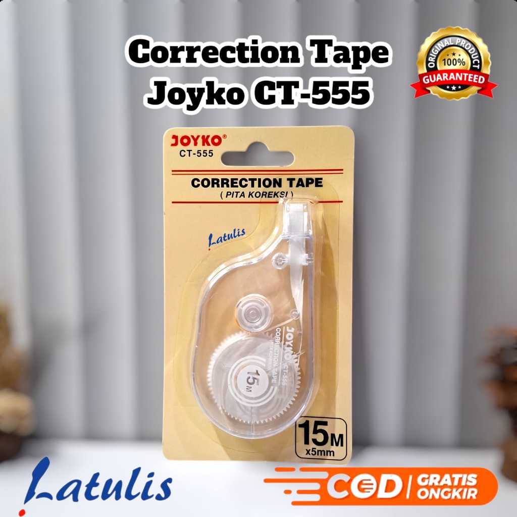 

Joyko Correction Tape CT-555 15M Murah