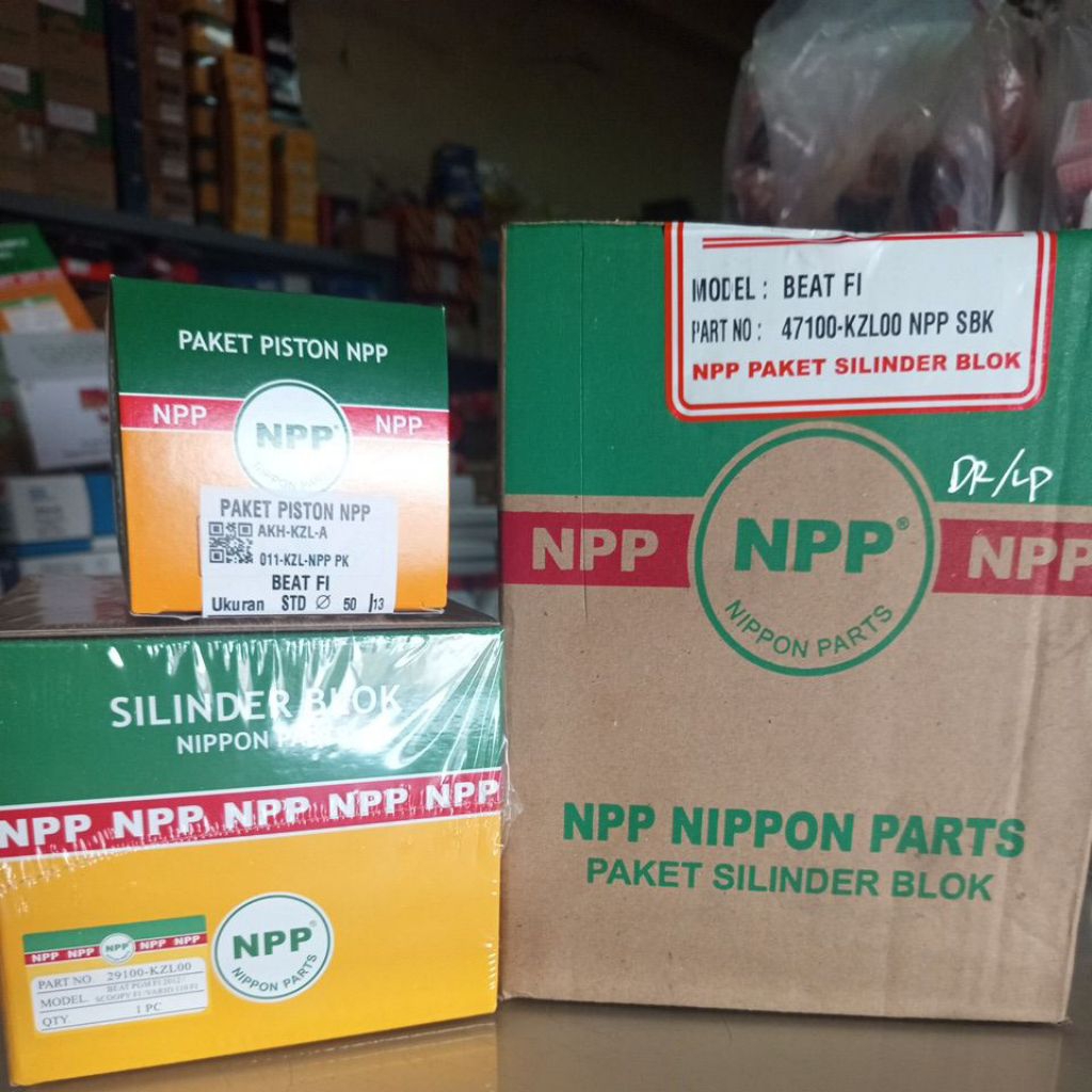 NPP PAKET SILINDER BLOK MOTOR HONDA BEAT FI  / BEAT FI PGM FI 2012 / SCOOPY FI / VARIO 110 FI (29100