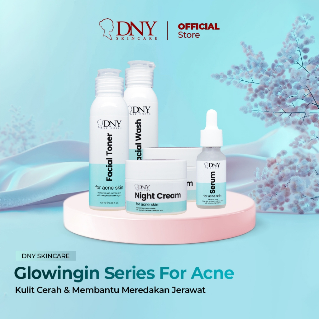 DNY Skincare Paket Glowingin Series For Acne Skin