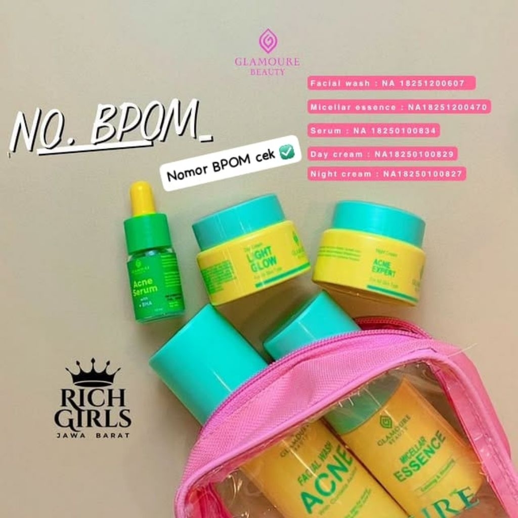 glamor skincare acne / jerawat