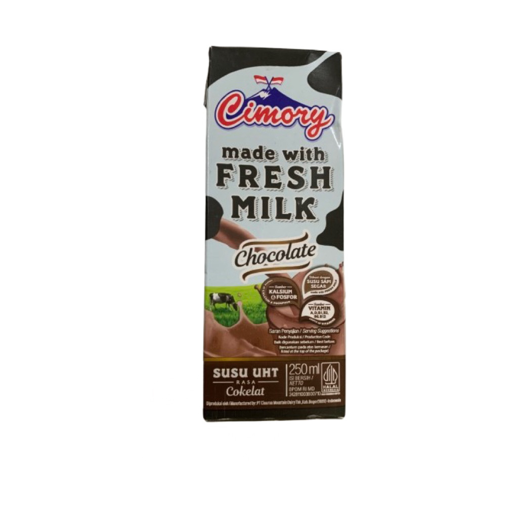 

Susu Cimory 250 ml Fresh Milk | Freshmilk Cimory Rasa Coklat