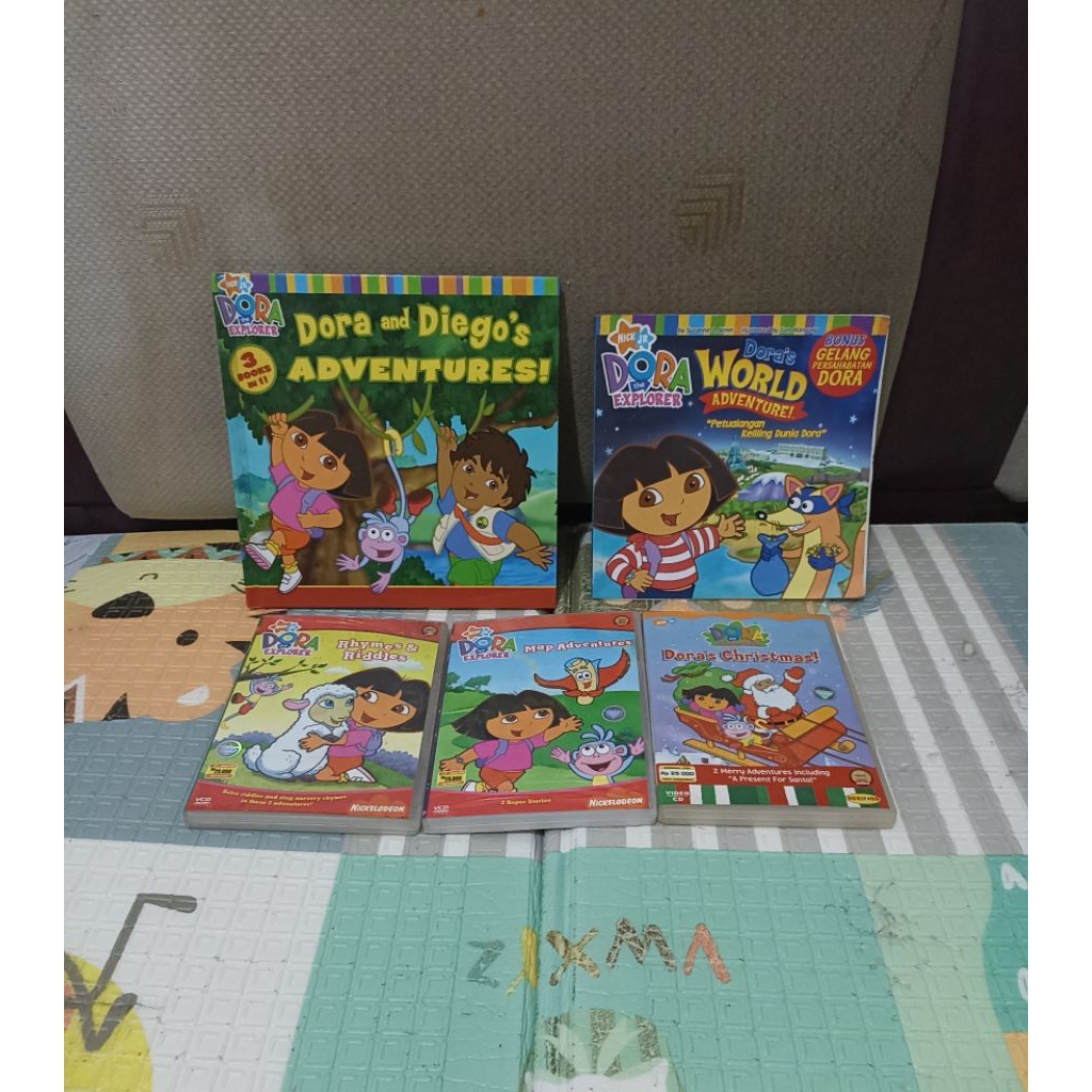 Varian Dora The Explorer : Vcd Buku Lokal Import