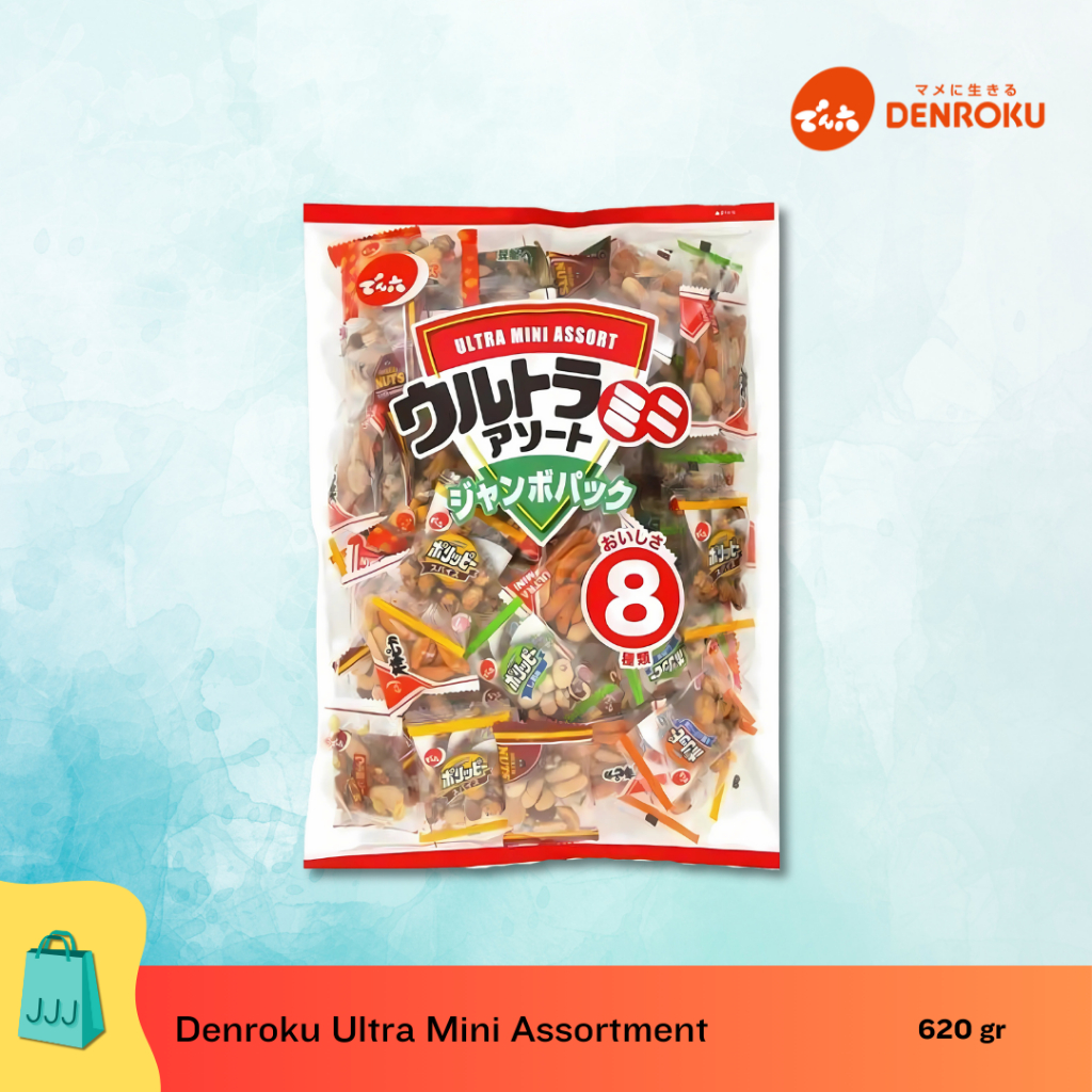 

Denroku / Aneka Kacang Kemasan Family Pack Khas Jepang