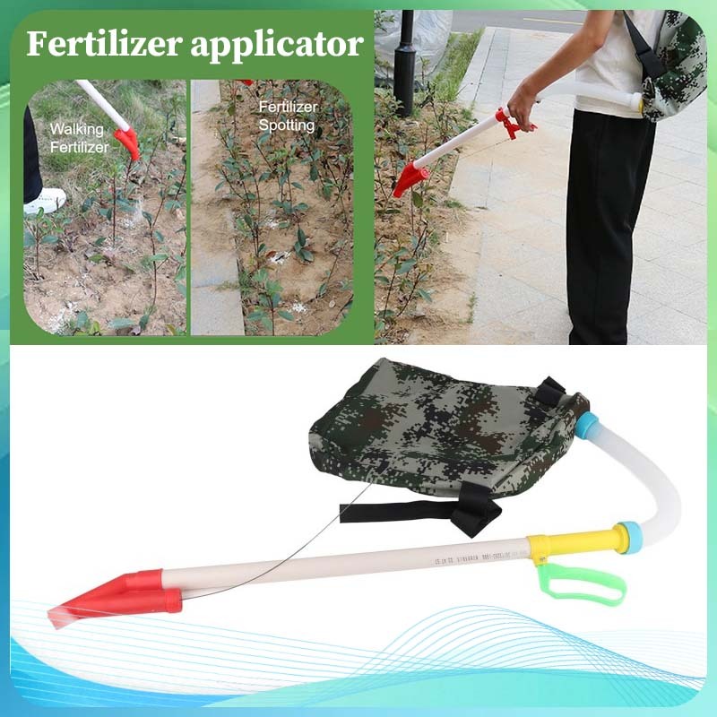 Alat Penyebar Pupuk Tas Desain Ergonomis untuk Tanaman Buah Jagung