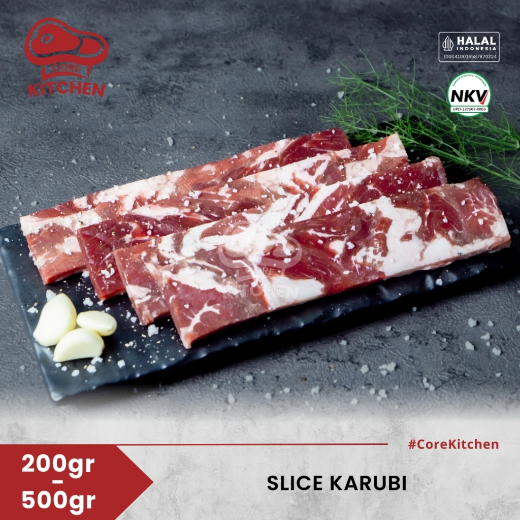 

Core Kitchen Daging Slice Karubi Japanese BBQ Yakiniku
