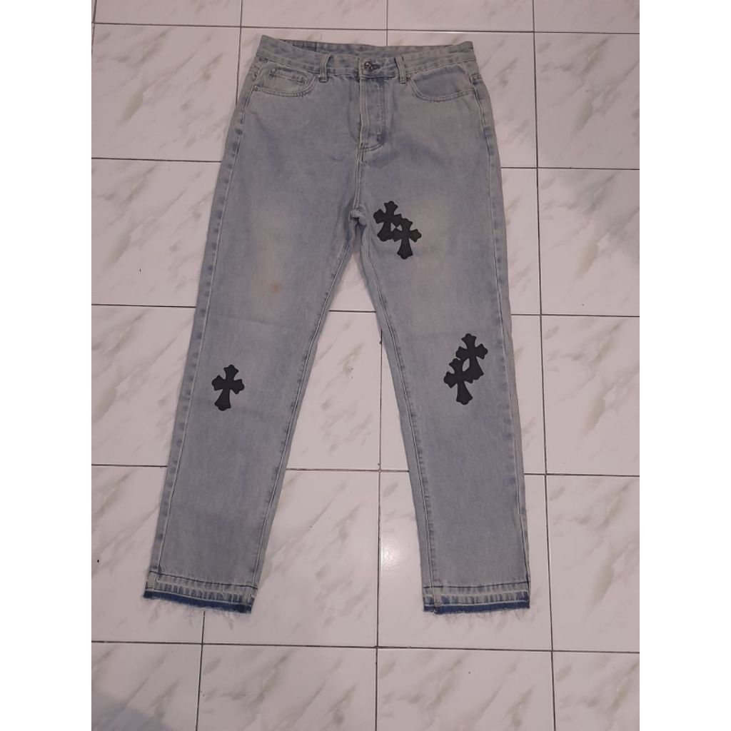 chrome heart jeans