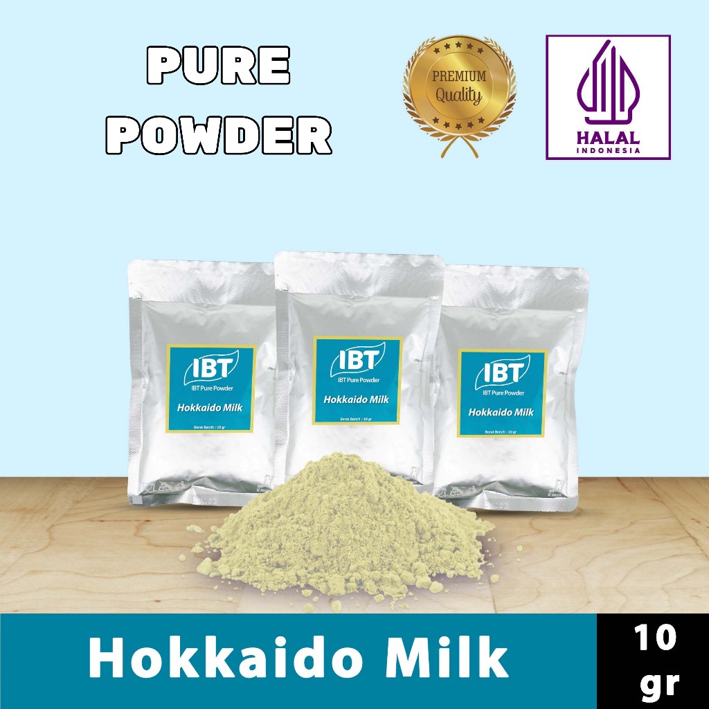 

Pure Hokkaido Milk Powder Impor Taiwan Bubuk Essence Murni Kualitas Bagus Sachet
