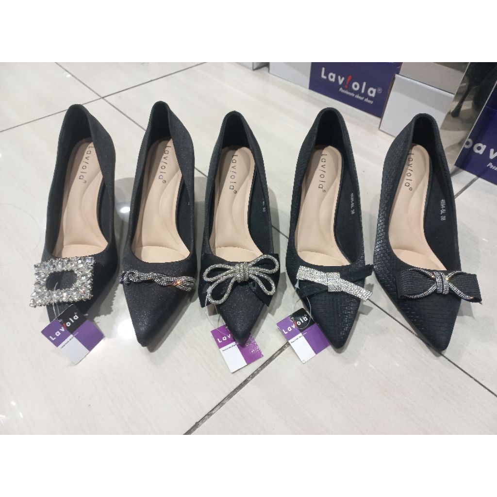 SEPATU HEELS WANITA LAVIOLA
