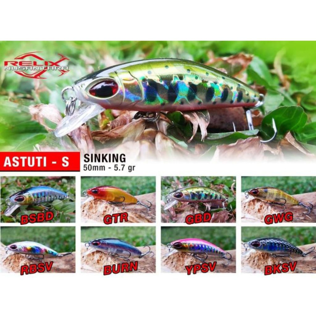 Lure Minnow Relix Nusantara Astuti S