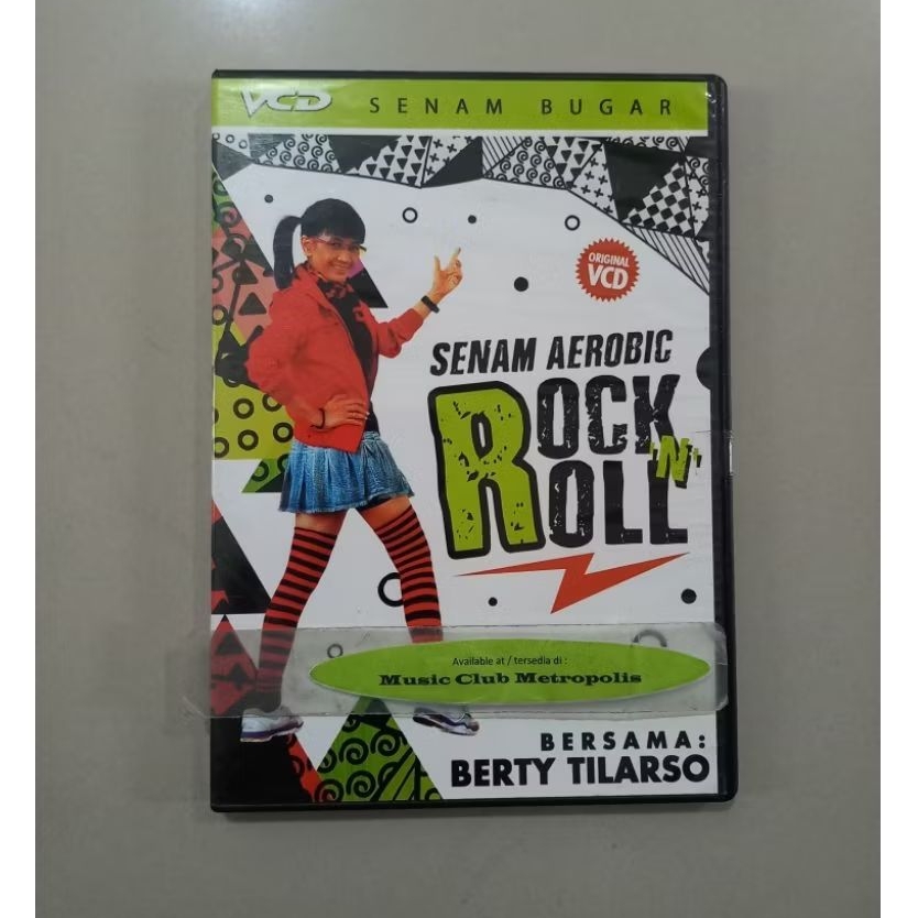 VCD SENAM BERTY TILARSO - SENAM AEROBIC ROCK N ROLL