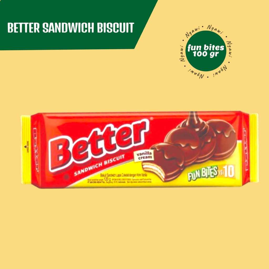 

Better Fun Bites Snack ISI 10 100g