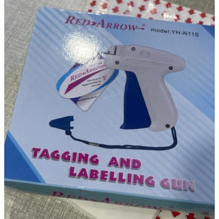 

Tag Gun Red Arrow - Alat Tembakan Harga Label untuk Pemasangan Bandrol Hang Tag