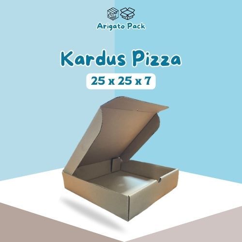 

Kardus Box Pizza 25x25x7 Kardus Kemasan Pizza Die Cut