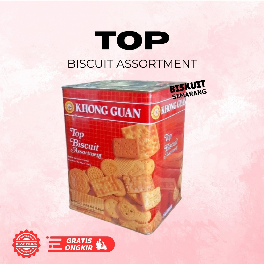 

Khong Guan Top Biscuit Assortment 1700g Kaleng Khong Guan Top Biskuit
