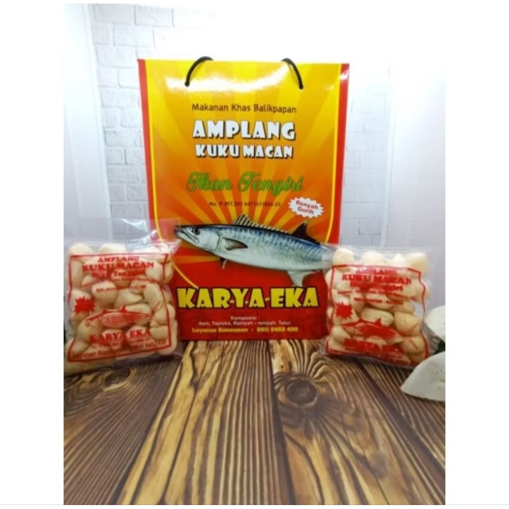 

Amplang kuku macan Box isi 20 pcs Oleh oleh balikpapan