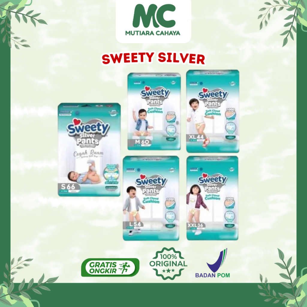 MC Official - Sweety Fit Pants Pampers | Sweety Fit Diapers - Sweety Popok Bayi Fit Pants
