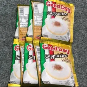 

Good Day Cappucino 1 Renceng isi 10 sachet