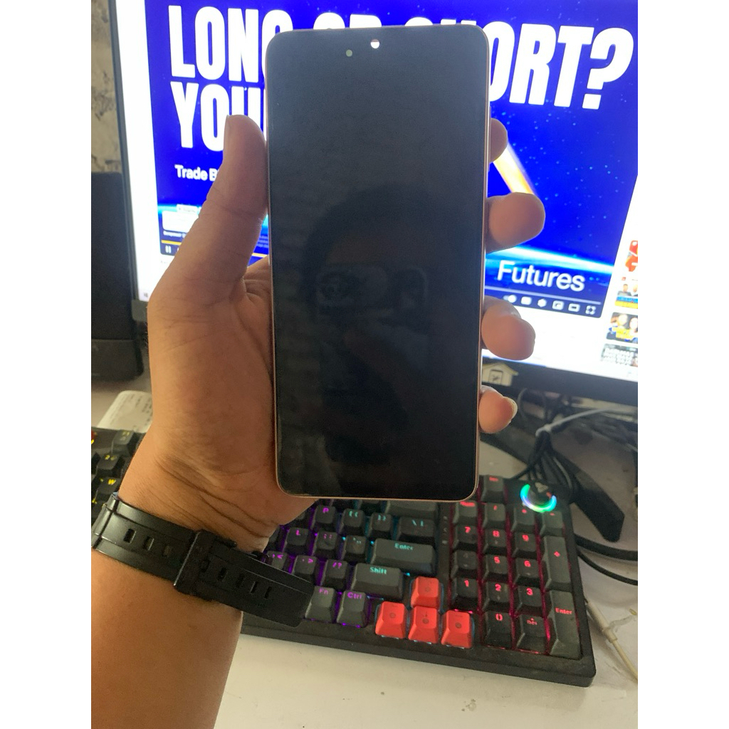 Lcd samsung A33 copotan original