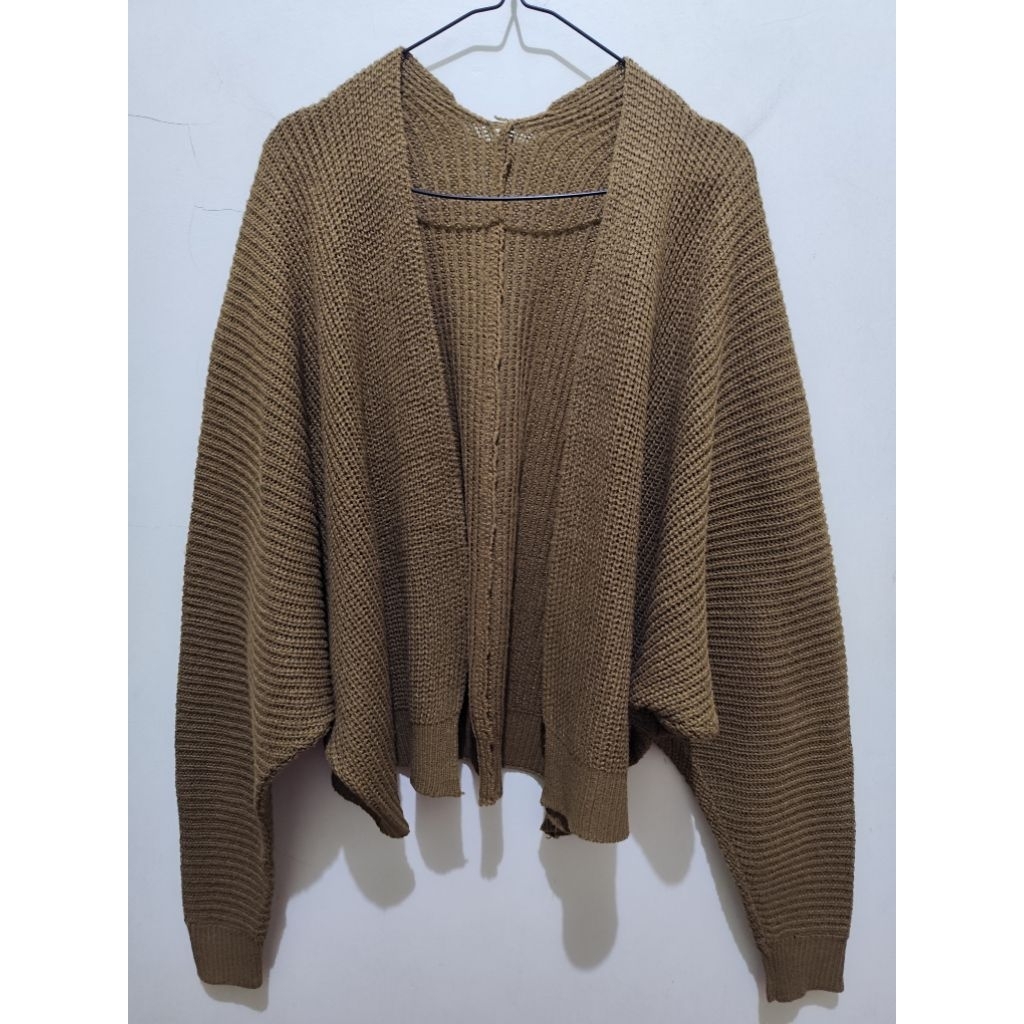 cardigan batwing rajut