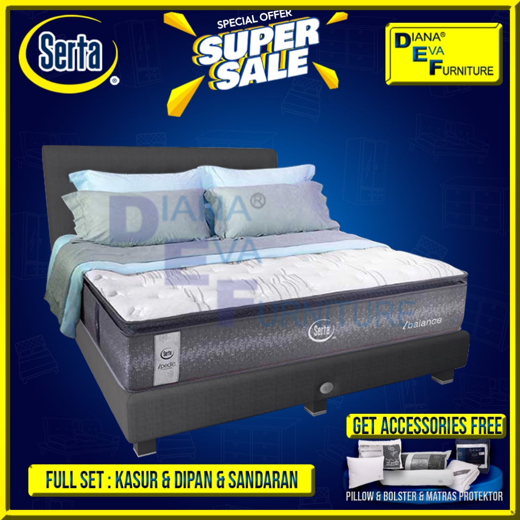 Serta iBalance SET Promo Kasur Springbed