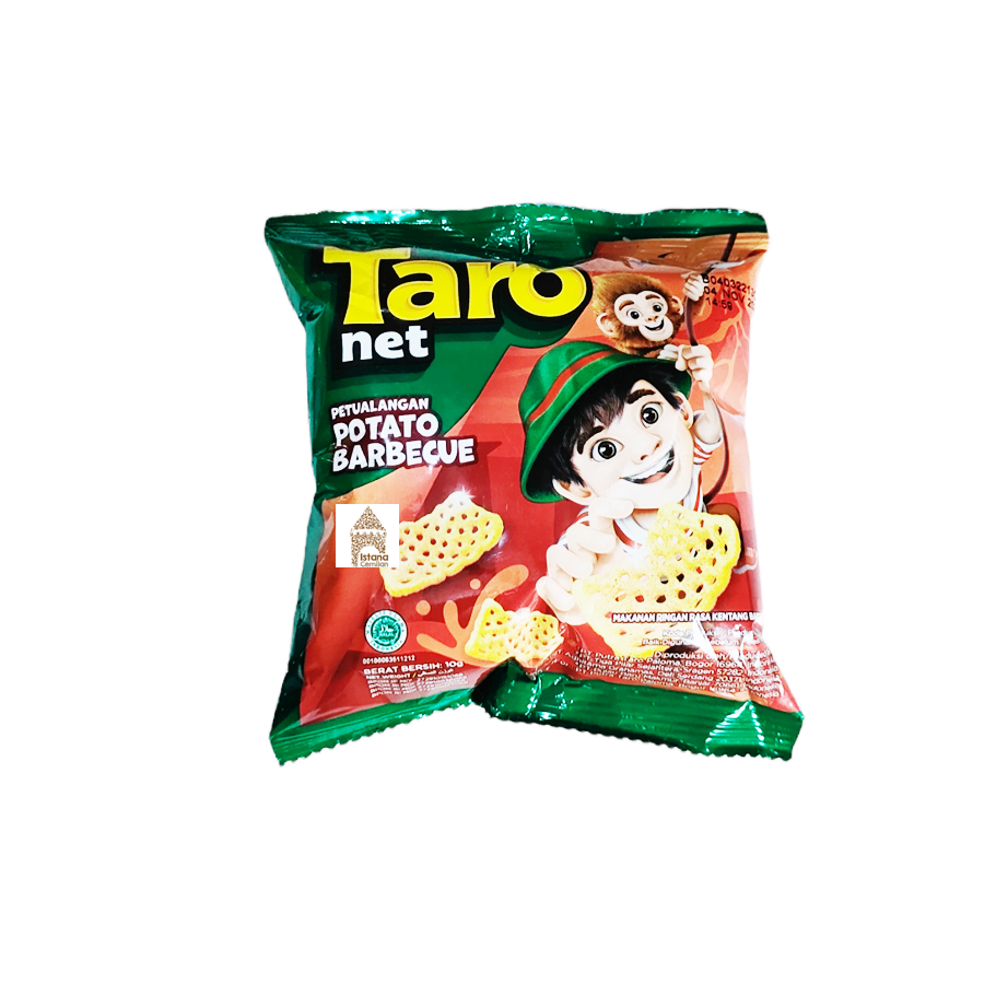 

[PROMO GROSIR - Min. 10Pcs] Taro Net 8 gr Ciki Snack Potato BBQ Seaweed Enak Cemilan Jajanan Murah Pusat Hampers