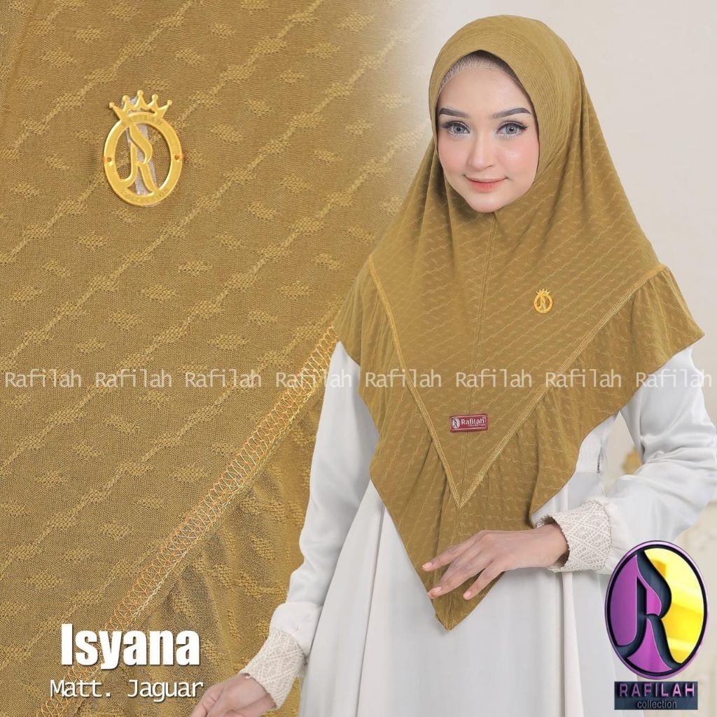 hijab instan Isyana by Rafilah collection