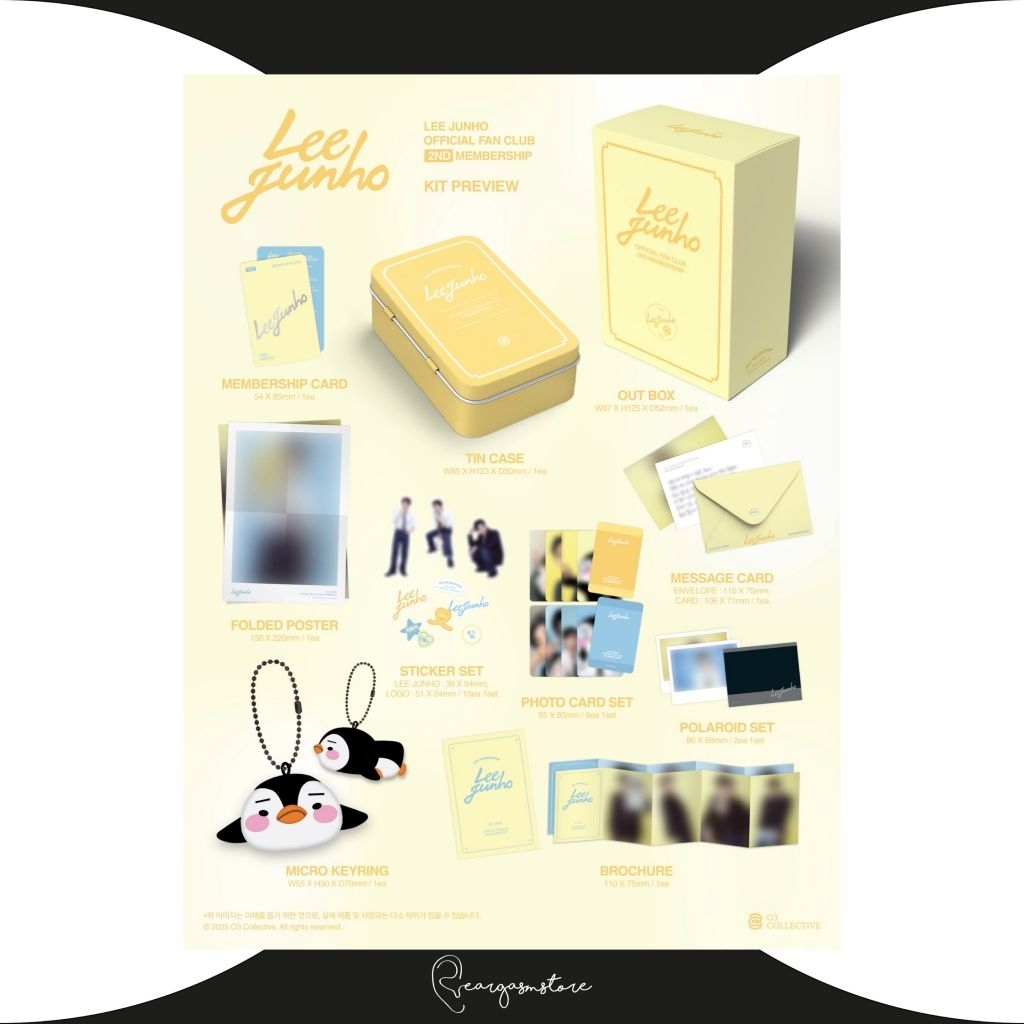 LEE JUNHO (2PM) - 2ND MEMBERSHIP + KIT