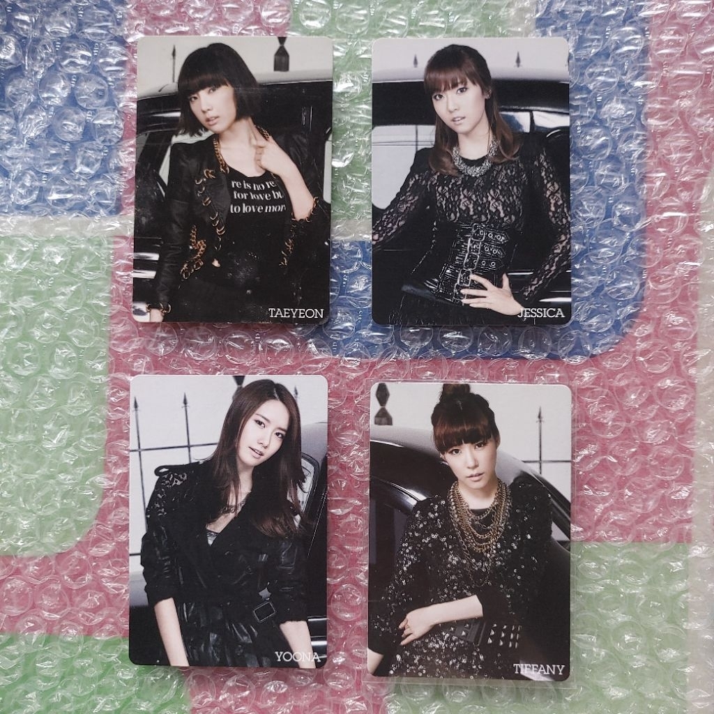 [READY STOCK] VERY RARE  OFFICIAL PHOTOCARD GIRLS' GENERATION SNSD MR. TAXI RDR JAPAN, THE BOYS & OH