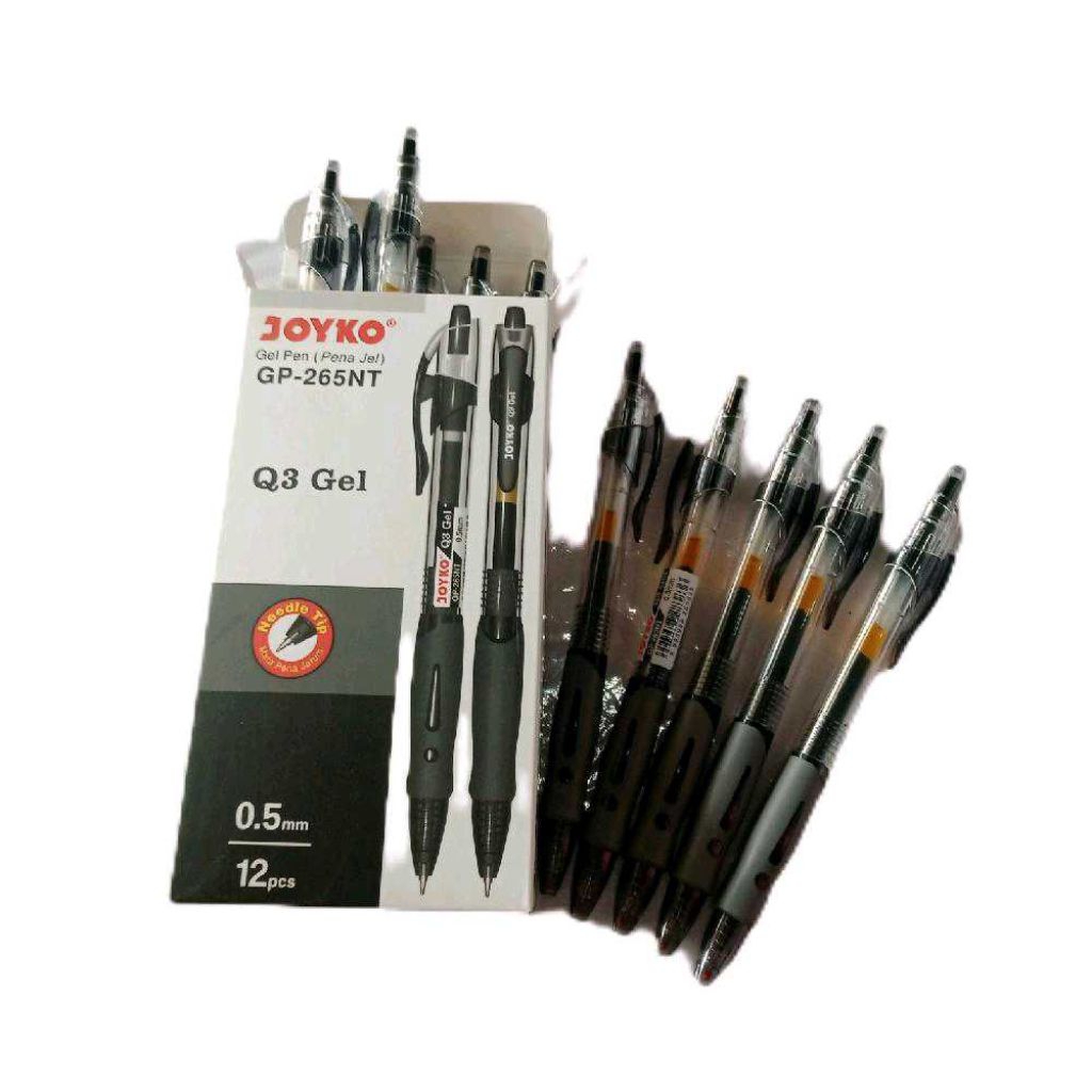 

joyko 6 buah pen gel gp-265nt Q3 gel pulpen 0.5 mm joyko - enc.sup