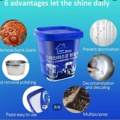 Pembersih Panci Korean Cleaner Beauty Cookware Alat Pembersih Rumah Korea Krim Magic Beauty Korean C