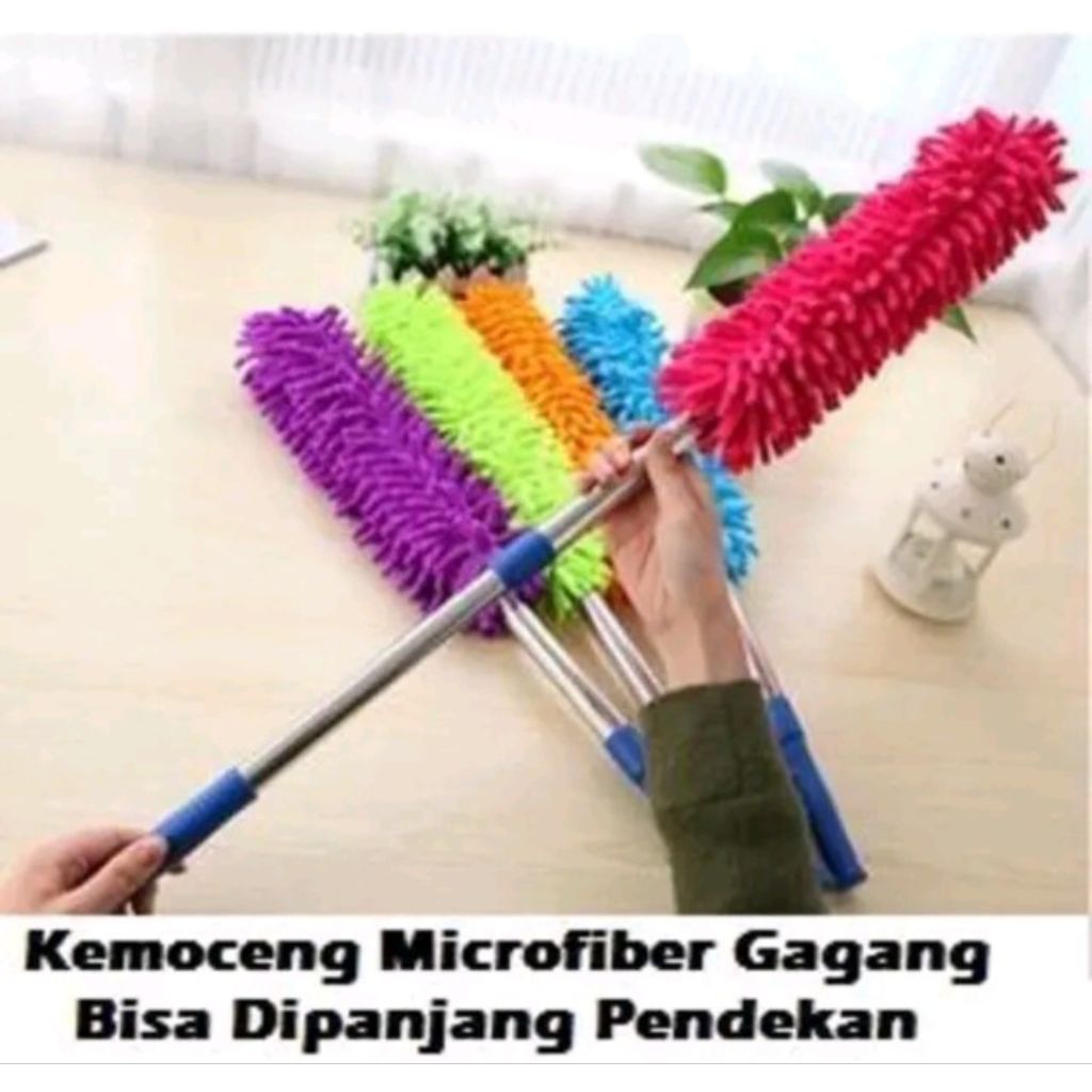 kemoceng bulu ayam pembersih debu alat bersih debu