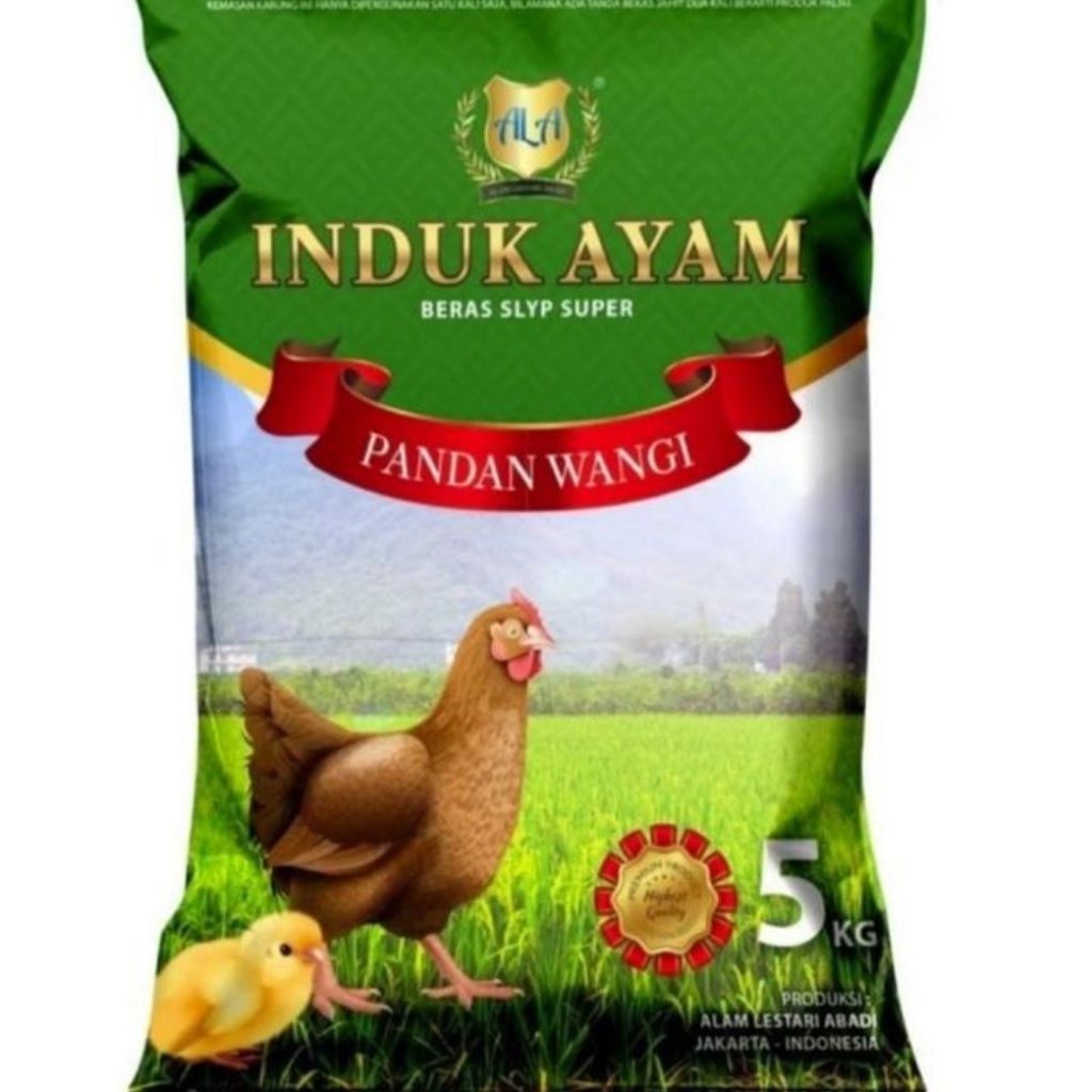 

Beras Induk Ayam Pandan Wangi 5Kg