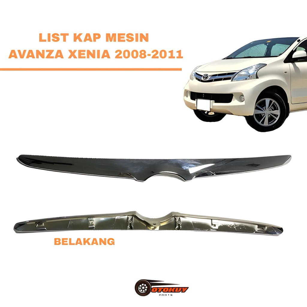 List Kap Mesin Avanza Xenia 2008-20111