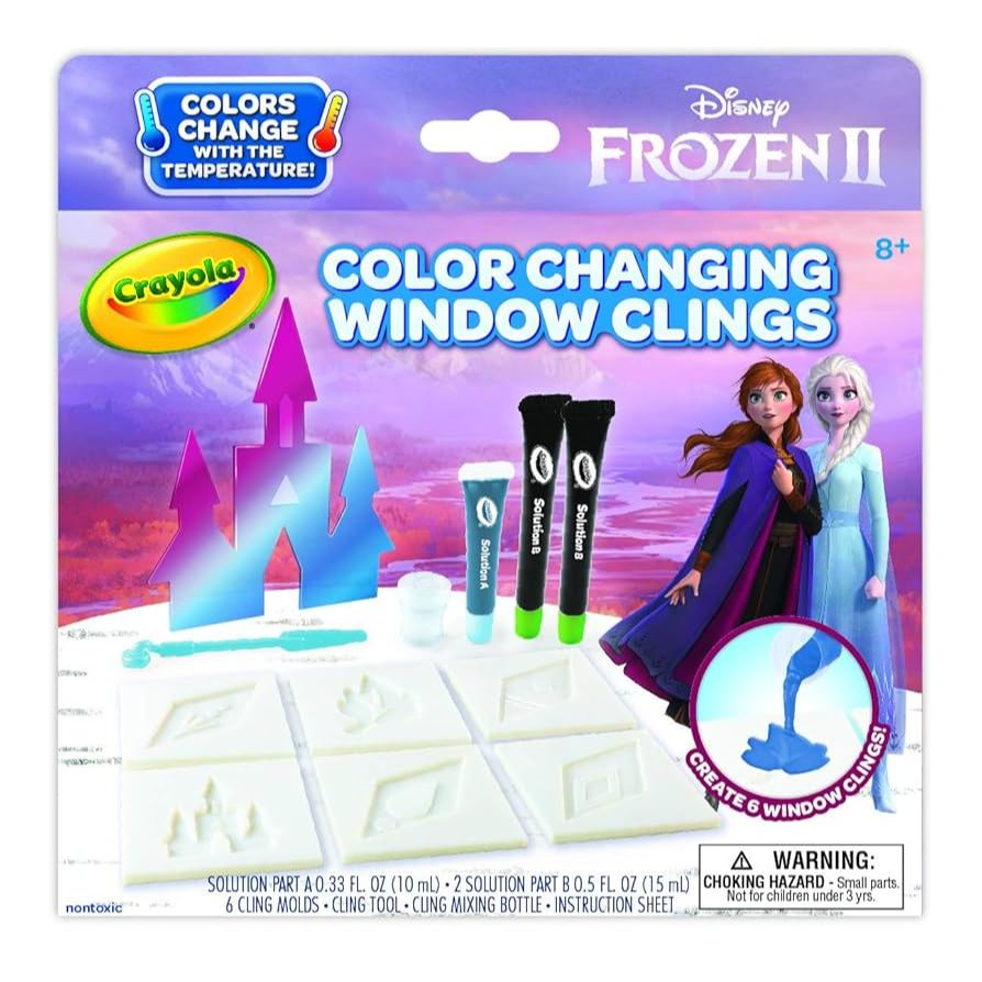 

Crayola Frozen 2 Window Clings Craft Kit