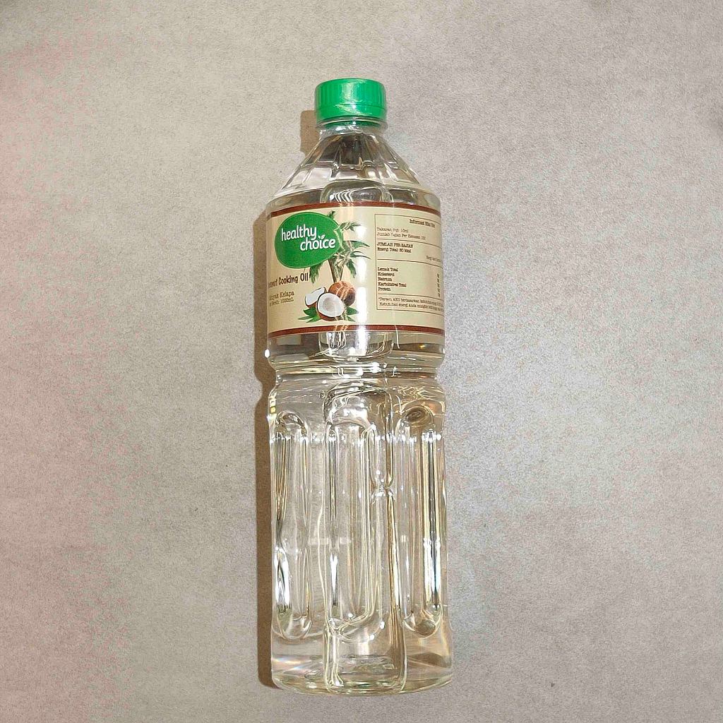 

HEALTHY CHOICE Virgin Coconut Cooking Oil 1-Liter Minyak Goreng Kelapa