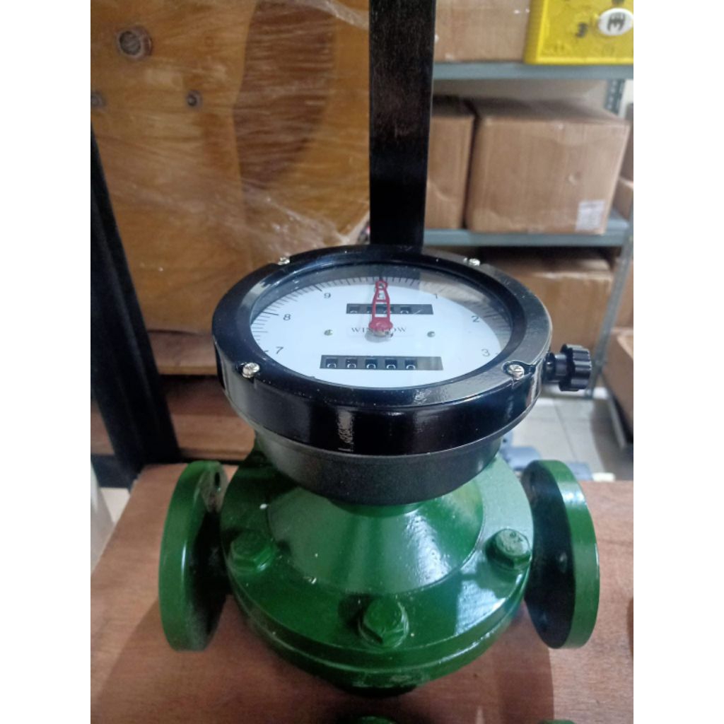 Flowmeter OGM Minyak DN15 Flow Meter Solar Flange 1/2”Inch Meteran BBM Oval Gear Pump Model Tokico